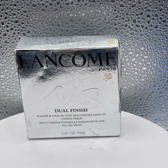 LANCOME ~ DUAL FINISH POWDER MAKEUP ~ # 510 SUEDE (C) ~ 0.67 OZ - Picture 1 of 5